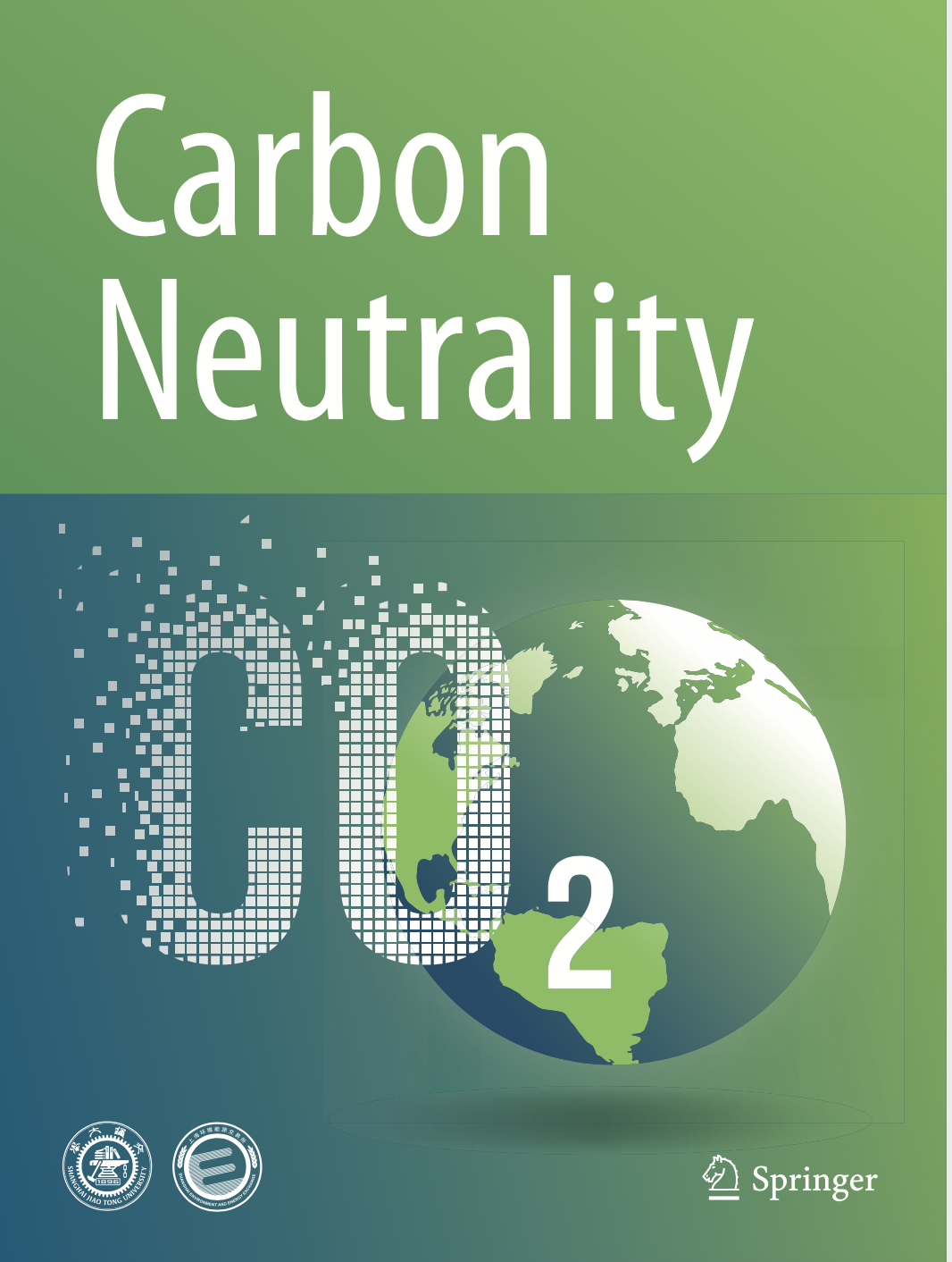 Carbon Neutrality 期刊正式发布 - 学院新闻 - 上海交通大学中英国际低碳学院